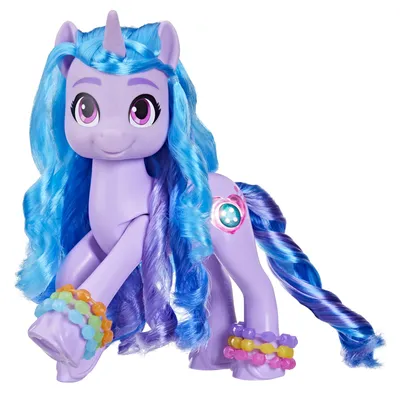 My Little Pony Toys: сделай свой след, Иззи Мунбоу, увидь свою блестящую игрушку, пони, игрушки-единороги - Walmart.com картинки