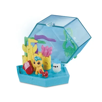 My Little Pony Mini World Magic Crystal Keychain Hitch Trailblazer, портативный игровой набор - Walmart.com картинки