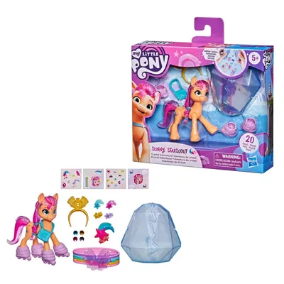 My Little Pony: Хрустальное приключение нового поколения Мини-фигурка Sunny Starscout картинки