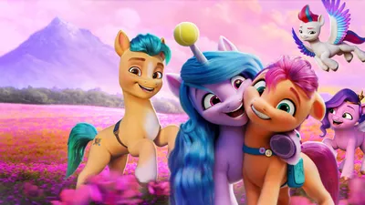 1306038 My Little Pony: A New Generation HD, Pipp Petals, Hitch Trailblazer, Izzy Moonbow, Sunny Starscout, Pegasus, Unicorn, Pony, Zipp Storm - Rare Gallery HD Wallpapers картинки