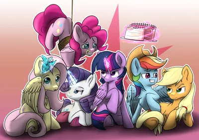 1312001 My Little Pony: Friendship Is Magic 4K, Twilight Sparkle, Fluttershy (My Little Pony), Pinkie Pie, Applejack (My Little Pony), Rarity (My Little Pony), Rainbow Dash - Rare Gallery HD Wallpapers картинки