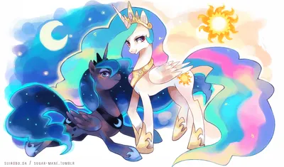 princess celestia & princess luna - My Little Pony Дружба – это Чудо фото (33520317) - Fanpop картинки