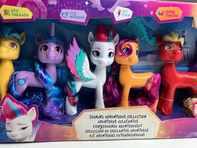 My Little Pony: Новое поколение SHINING ADVENTURES Коллекция из 6 предметов - Новинка | eBay картинки