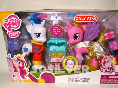 Equestria Daily - MLP Stuff!: Shining Armor и Cadence Fashion Style игрушка Target Exclusive картинки