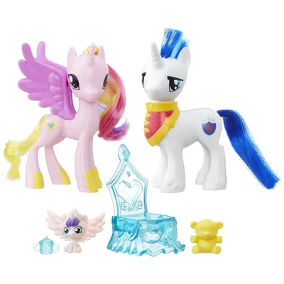 Набор дружбы My Little Pony Принцесса Каденс и Шайнинг Армор — Walmart.com картинки