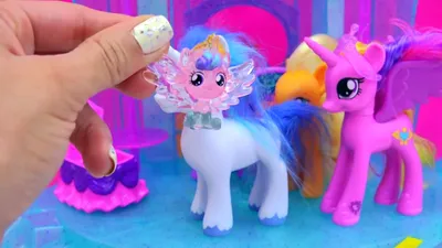 My Little Pony Crystal Empire Castle with Baby Flurry Heart, Princess Cadance, Shining Arm — Видео Dailymotion картинки