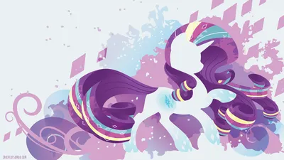 1321921 My Little Pony: Friendship Is Magic 4K, Rarity (My Little Pony), Minimalist - Rare Gallery HD Wallpapers картинки