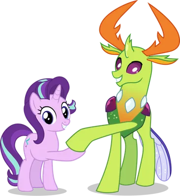 Starlight x Thorax (трясти копытами) by CantercoltZ | Мой маленький пони рисунок, Мой маленький пони обои, Рисунок пони картинки