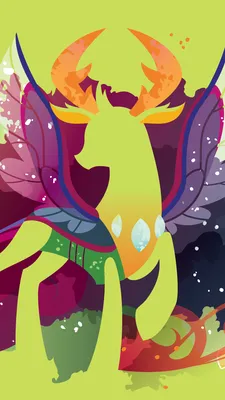 ID обоев: 382642 / ТВ-шоу My Little Pony: Friendship is Magic Обои для телефона, Thorax (My Little Pony), Минималист, 1080x1920 скачать бесплатно картинки