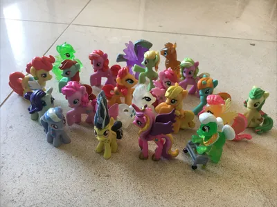 Мини-фигурки My Little Pony G4 Blind Bag Мульти-листинг! Гренни Смит Трикси | eBay картинки