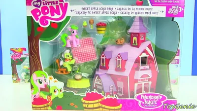 Игровой набор My Little Pony Sweet Apple Acres Barn с бабушкой Смит — Dailymotion Video картинки