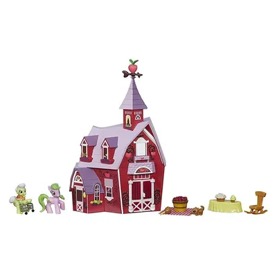 My Little Pony Friendship is Magic Collection Sweet Apple Acres Barn Pack (Снято с производства производителем) - Walmart.com картинки