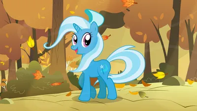 Осенний ветер пони The Great and Powerful Trixie My Little Pony: Friendship is Magic wallpaper | 1920x1080 | 319535 | обоиUP картинки