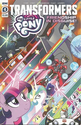 Aesir's Written Word: IDW - Transformers/My Little Pony: Friendship in  Disguise #4 картинки