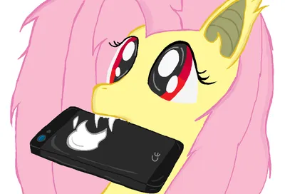 Flutter Bat and Apple I-Phone My little Pony - My Little Pony Friendship is Magic Fan Art (37021561) - Fanpop - Страница 2 картинки