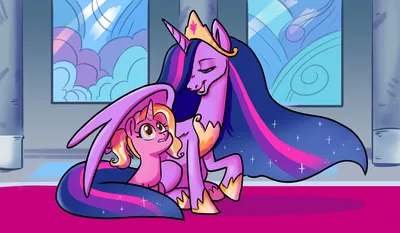 1323753 My Little Pony: Friendship Is Magic 4K, Twilight Sparkle, Luster Dawn (My Little Pony) - Rare Gallery HD Wallpapers картинки