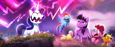 1305114 My Little Pony: Новое поколение HD, Rarity (My Little Pony), Twilight Sparkle, Fluttershy (My Little Pony), Applejack (My Little Pony), Rainbow Dash, Pinkie Pie - Rare Gallery HD Wallpapers картинки