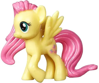 My Little Pony Friendship is Magic Series 10 Флаттершай 2 Фигурка из ПВХ Свободные игрушки Hasbro - ToyWiz картинки