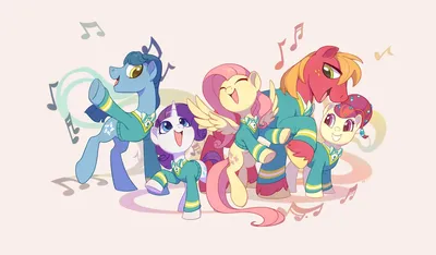 1319316 My Little Pony: Friendship Is Magic HD, Big Macintosh, Toe-Tapper (My Little Pony), Fluttershy (My Little Pony), Rarity (My Little Pony), Torch Song (My Little Pony) - Rare Gallery HD Wallpapers картинки