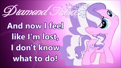 My Little Pony - Сезон 5 Эпизод 18 The Pony I want to be [Текст] Diamond Tiara Song - Video Dailymotion картинки