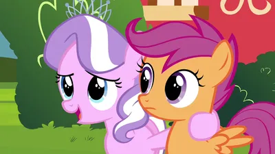 Equestria Daily - MLP Stuff !: Даймонд Тиара и Скуталу участвуют в испытании ледяного ведра картинки