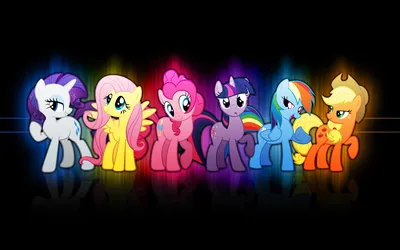 Mane Six Wallpaper - My Little Pony Friendship is Magic Обои (28564586) - Fanpop картинки