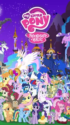 Обои для рабочего стола My Little Pony: Friendship is Magic от Blue-Paint-Sea - Mobile Abyss картинки