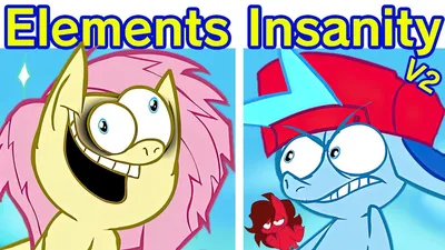 Friday Night Funkin' VS Fluttershy — Elements Of Insanity V2 Shed (FNF Mod/My Little Pony: SHED.MOV) — YouTube картинки