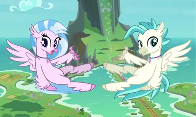 1313428 My Little Pony: Friendship Is Magic 4K, Terramar (My Little Pony), Silverstream (My Little Pony: Friendship is Magic) - Rare Gallery HD Wallpapers картинки