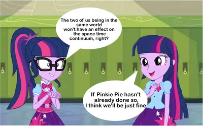 Equestria Daily - MLP Stuff!: Princess Twi Vs. Sci Twi: различия и сравнения картинки