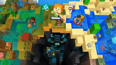 Лягушки прыгают на борт Minecraft в июне с обновлением The Wild | Рок-бумажный дробовик картинки