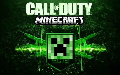 Minecraft Call Of Duty Обои картинки