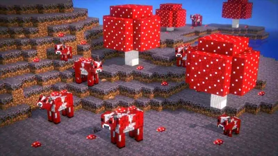 Что такое Mooshroom в Minecraft: локации, особенности и многое другое! » Первый Спорт картинки