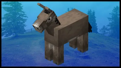 Minecraft Donkey: спавн, использование, выпадение и многое другое! » Первый Спорт картинки