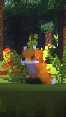 Zoog on Twitter: \"Fox Wallpaper! :D @hunter__pog #Fox #Minecraft #MC # Wallpaper #nature #MCwallaper https://t.co/e9k6rbSftk\" / Twitter картинки