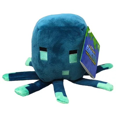 Happy Explorer Glow Squid Minecraft Plush Figure 8\u0026quot; - Walmart.com картинки