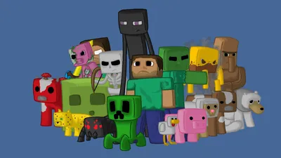 Kawaii Minecraft Wallpapers - Лучшие бесплатные кавайные фоны Minecraft картинки