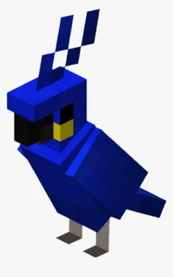 mcmonday #pewdiepie #ikea #bird #minecraft #cute #blue - Minecraft Parrot Png, Transparent Png , Transparent Png Image - PNGitem картинки