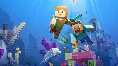 Обновление Aquatic для Minecraft, расширяющее океан, уже доступно на Xbox One и ПК | Еврогеймер.нет картинки