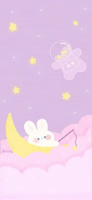 𓄹 cute 𔘓 ؛ ៹ | Iphone wallpaper kawaii, Pink rabbit wallpaper, Bunny wallpaper картинки