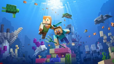 Minecraft - Jetzt mit Schildkröten: Teil zwei des Aquatic-Updates ist da картинки