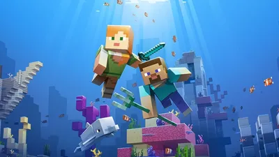 Вторая фаза обновления Aquatic для Minecraft уже здесь | Еврогеймер.нет картинки