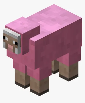 Pink Sheep Png - Майнкрафт Овца Png, Transparent Png, Transparent Png Image - PNGitem картинки