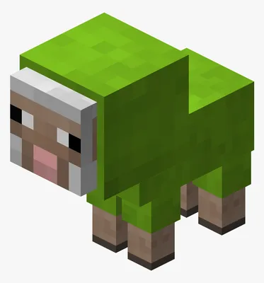 Minecraft Baby Pink Sheep, PNG Download, Transparent Png, Transparent Png Image - PNGitem картинки