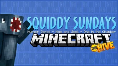 Squiddy Sunday's - Minecraft PC - Hide & Seek + One In The Chamber! -  YouTube картинки