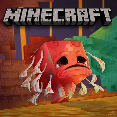 Arti - Artwork Eskobar в Instagram: «Новый моб Minecraft \"Страйдер\" абсолютно симпатичный😍 #minecraft #stride… | Майнкрафт арт, Майнкрафт аниме, Майнкрафт картинки картинки