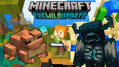 Minecraft Xbox The Wild Обзор обновления [Warden Kill] [Frog Taming] [Allay Taming] Новые блоки, предметы — YouTube картинки