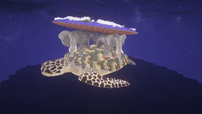 BuildSide on Twitter: \"Репродукция World Turtle / Discworld Build by @Cricrifeu с помощью другого члена @SPAF_build Screenshots by @ZoOoriaX #minecraft https://t.co/Ooo8K4Bhi9\" / Twitter картинки