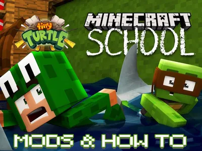 Смотреть Tiny Turtle: Minecraft School — Модификации и инструкции | Прайм Видео картинки