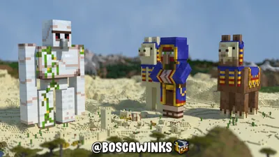 Карта бродячего торговца моба для Minecraft картинки